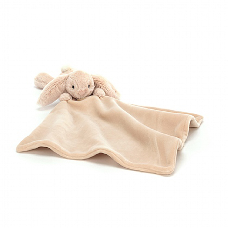 jellycat grey bunny comforter