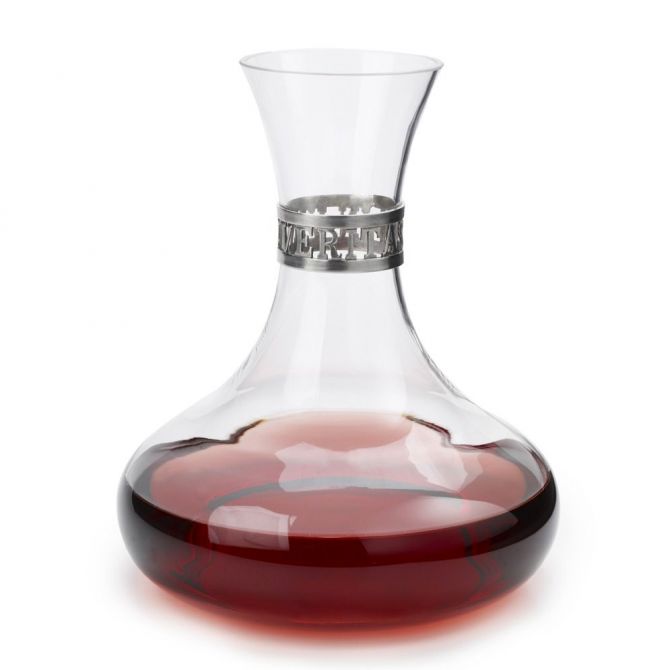 Match Pewter In Vino Veritas Decanter