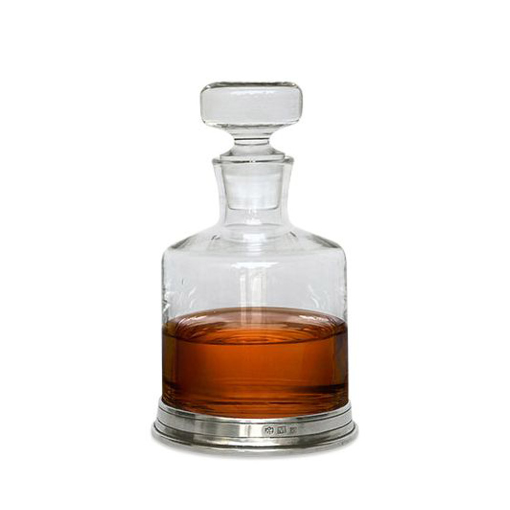 Match Pewter Spirits Decanter with Stopper
