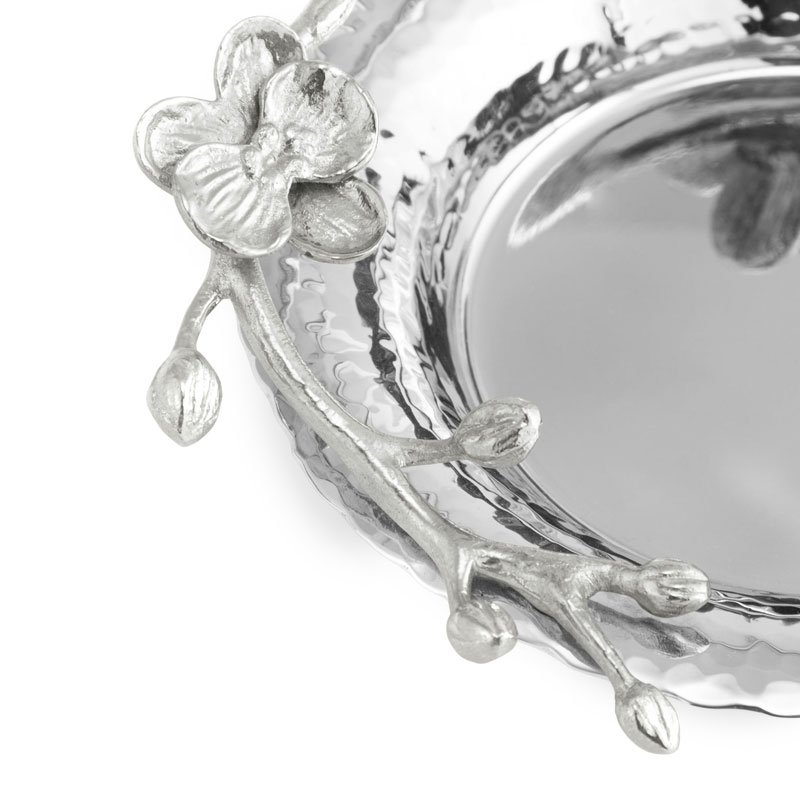 Michael Aram White Orchid Wine Coaster