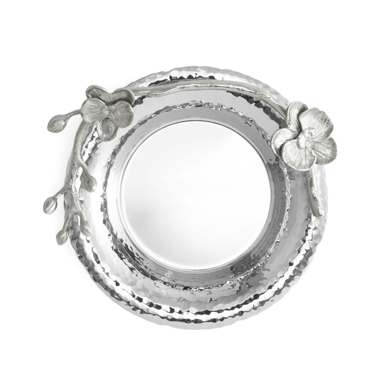 Michael Aram White Orchid Wine Coaster