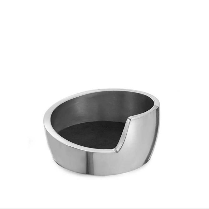 Nambe Spiral Wine Coaster