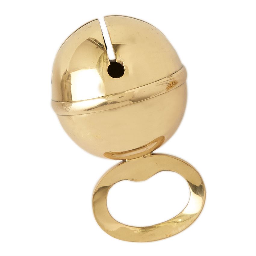 Mud Pie Jingle Bell Shaped Bottle Openers, Gold