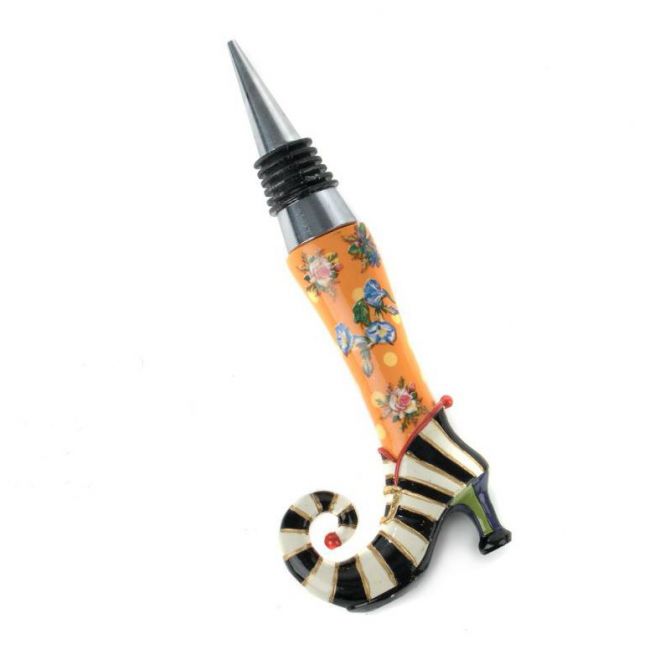 MacKenzie-Childs Steppin' Out Bottle Stopper