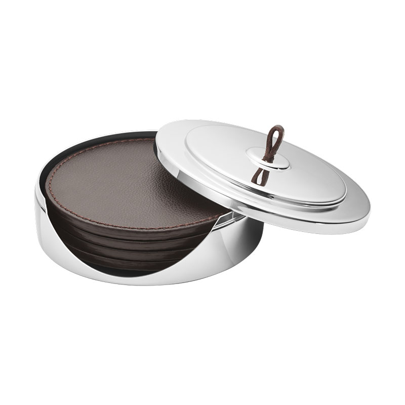 Georg Jensen Manhattan Coaster Set