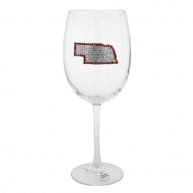 The Queens' Jewels Nebraska Stemmed Wine Glass