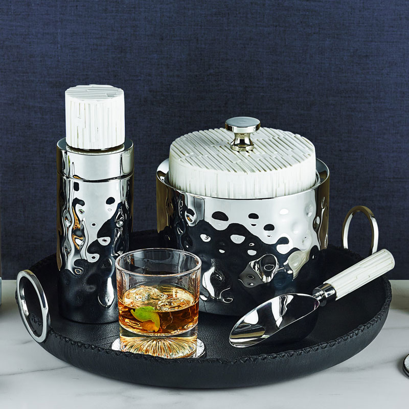 Mary Jurek Tundra Ice Scoop with White Resin