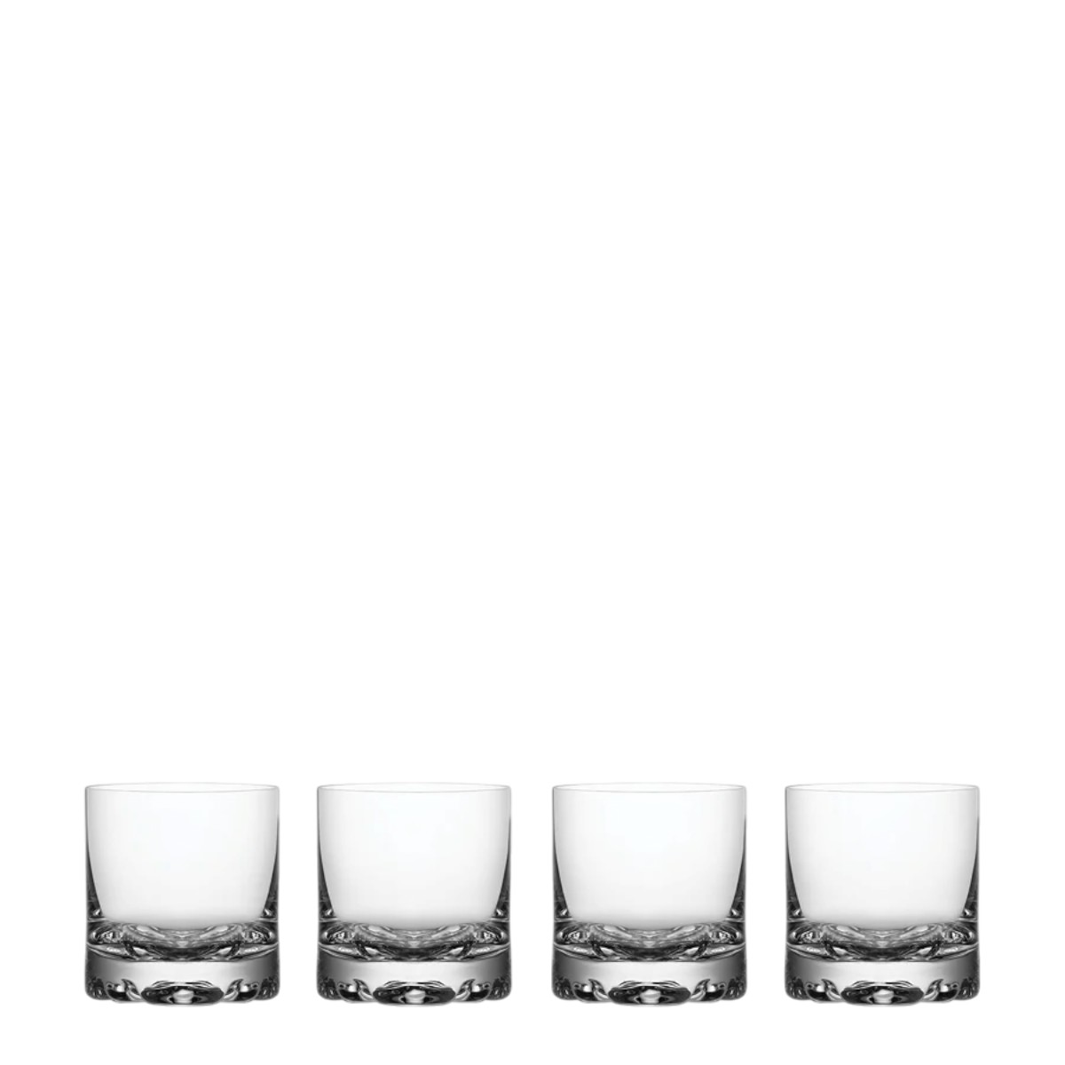 Orrefors Erik Double Old Fashioned, Set of 4