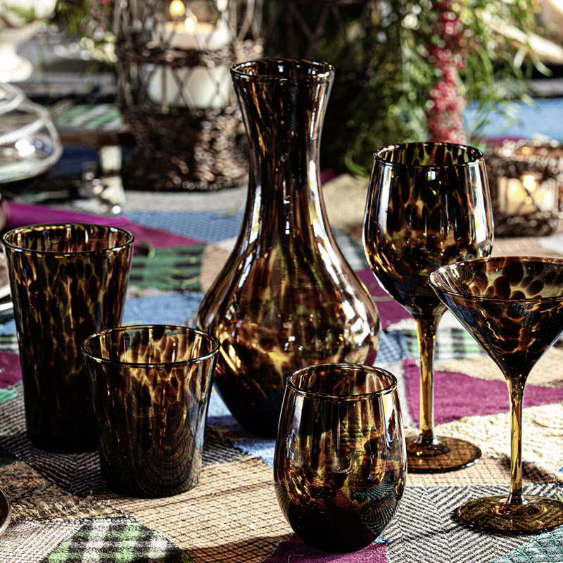 Juliska Puro Small Tumbler, Tortoiseshell