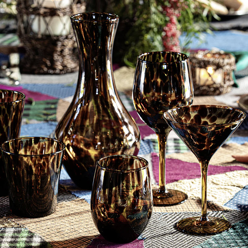 Juliska Puro Martini, Tortoiseshell