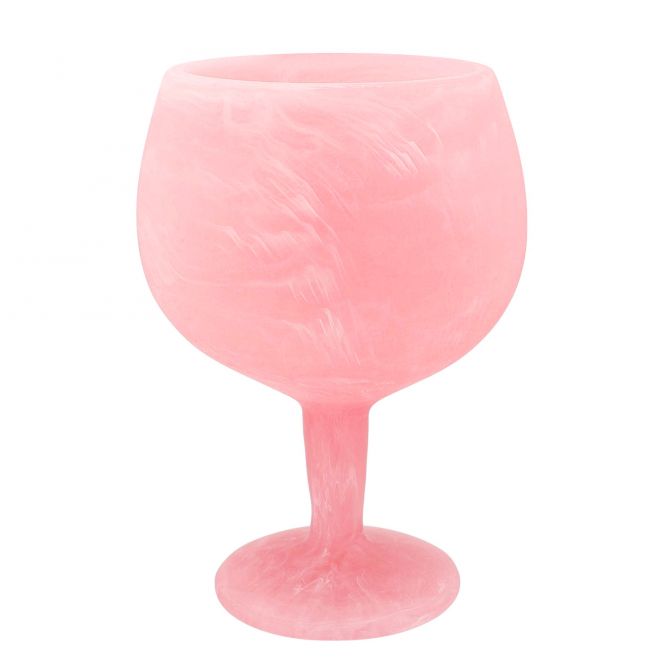 Nashi Goblet, Pink Swirl