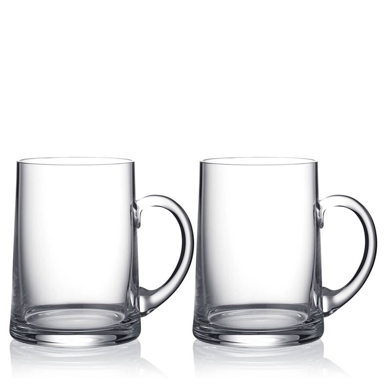 Waterford Craft Brew 18oz Brew Beer Mugs, Set of 2