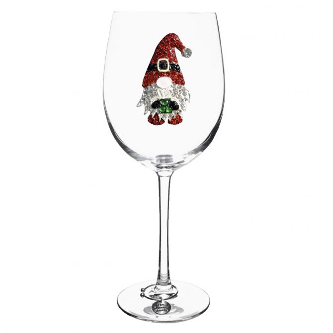 The Queens' Jewels Gnome Stemmed Wine Glass