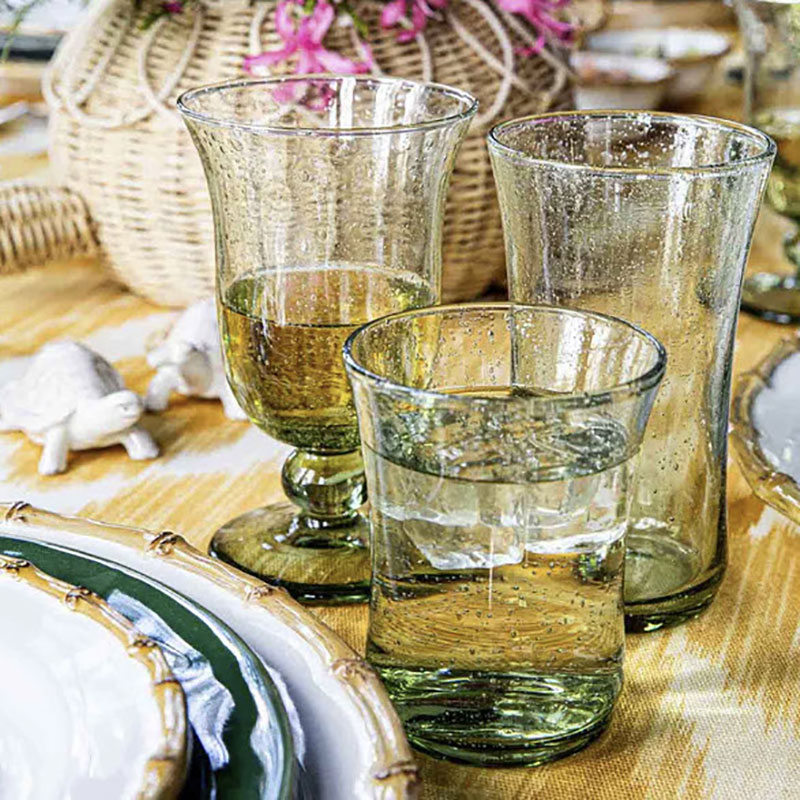 Juliska Provence Basil Tumbler, Large