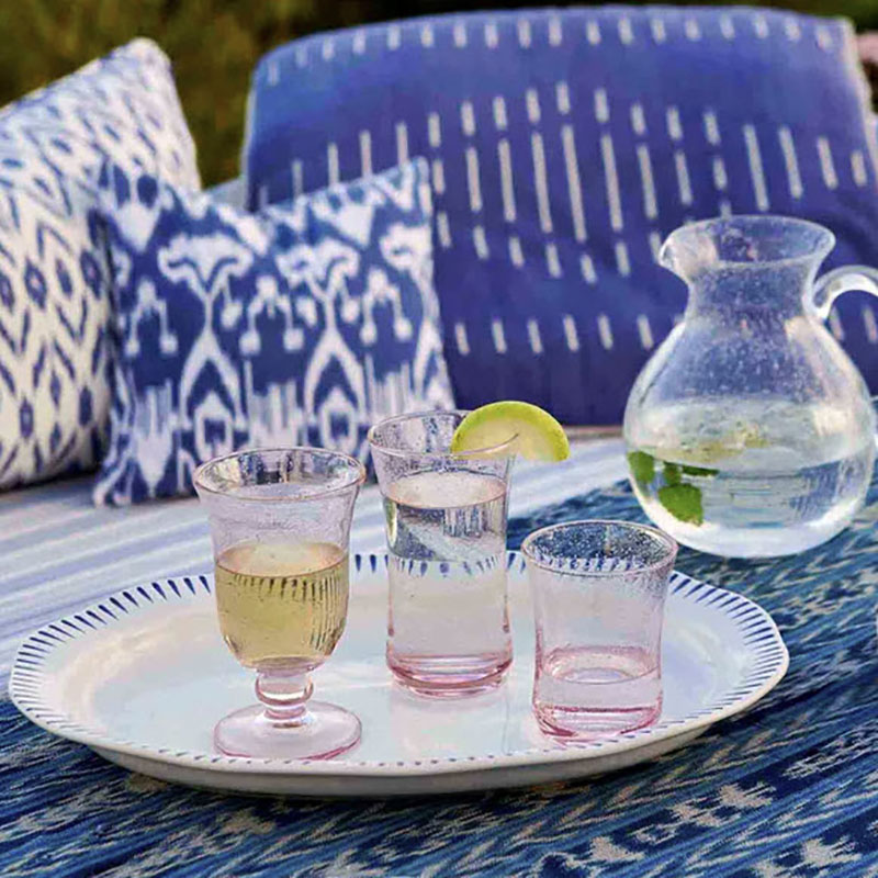 Juliska Provence Blush Tumbler, Large