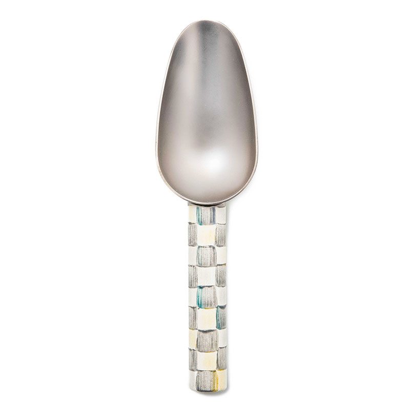 MacKenzie-Childs Sterling Check Small Scoop