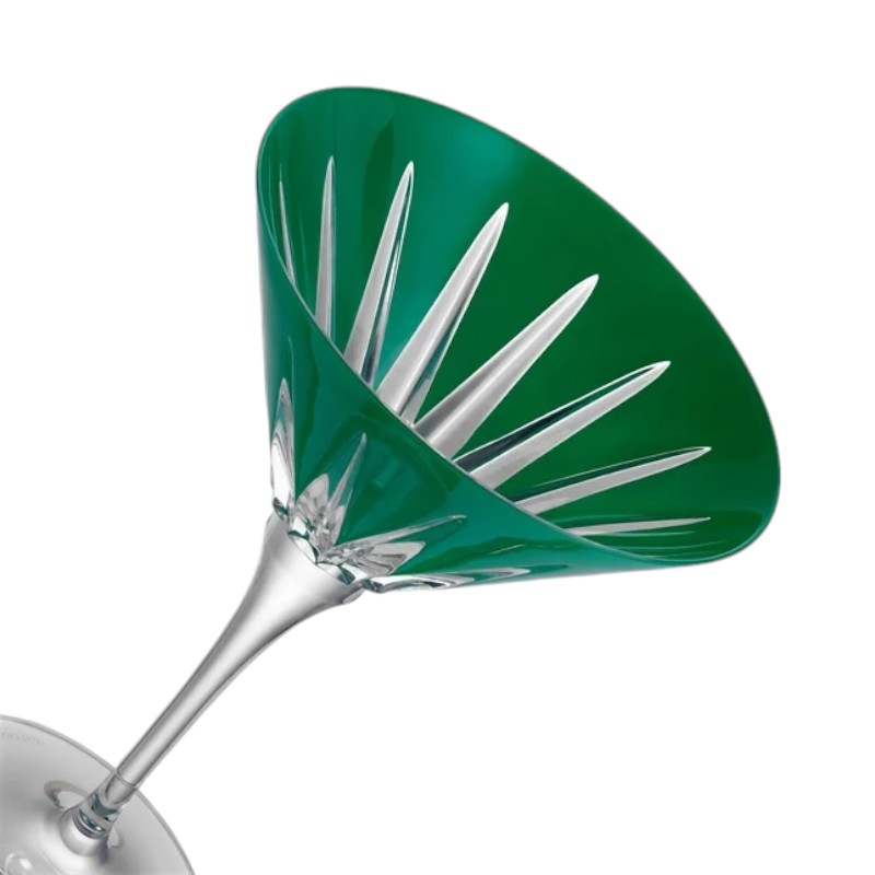 Waterford New Year Firework Green Martinis, Set of 2