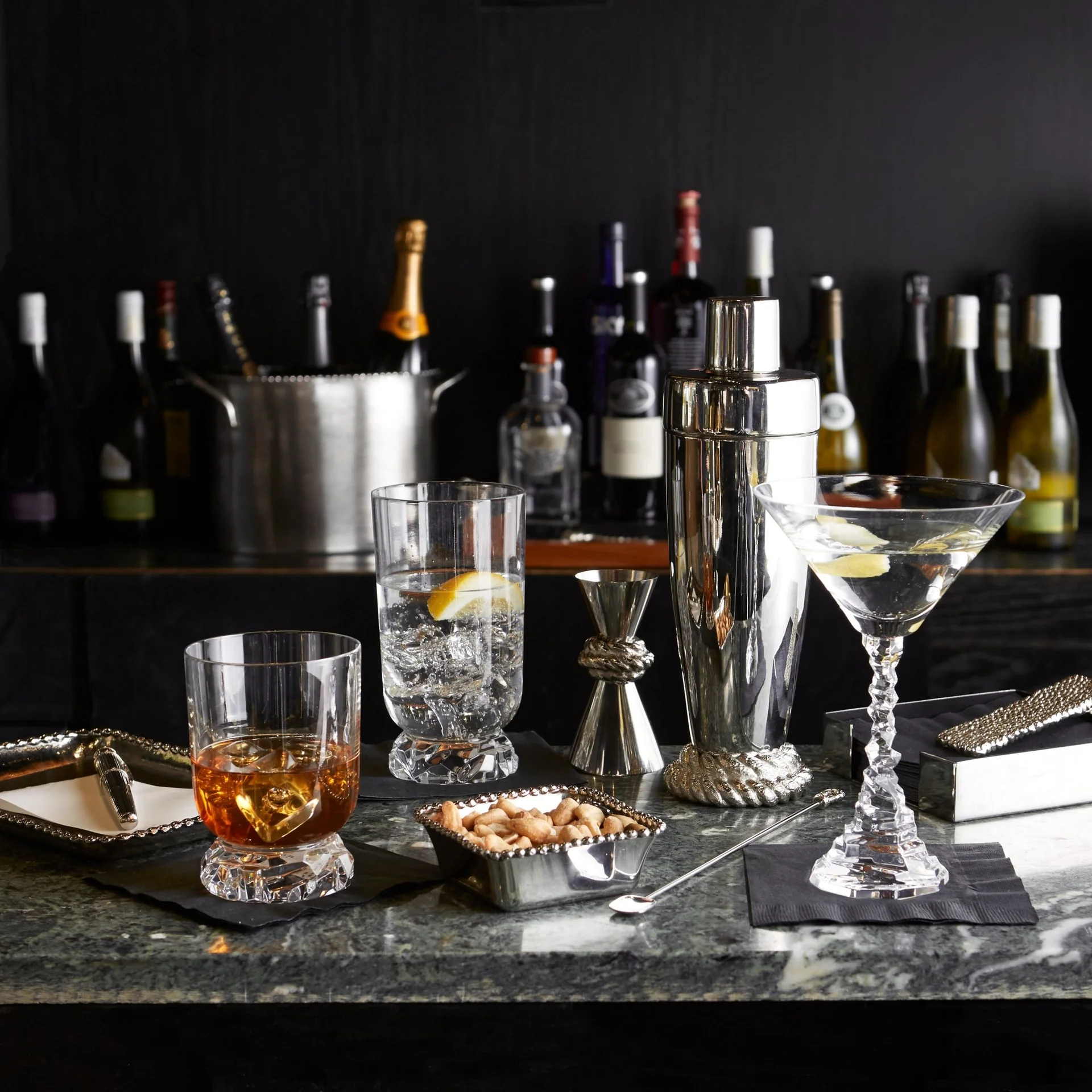 Michael Aram Rock Martini Glass