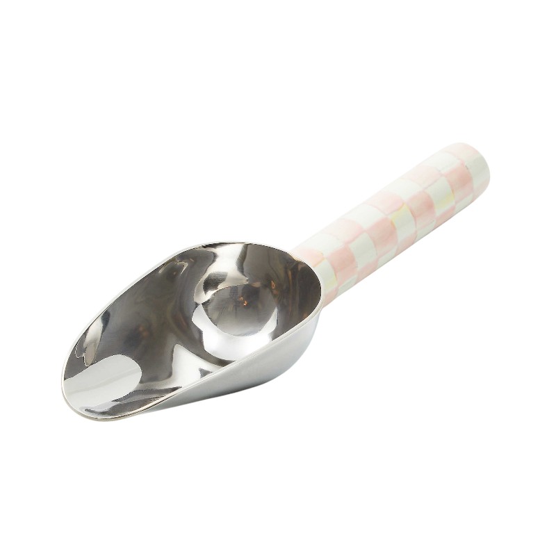 MacKenzie-Childs Rosy Check Small Scoop