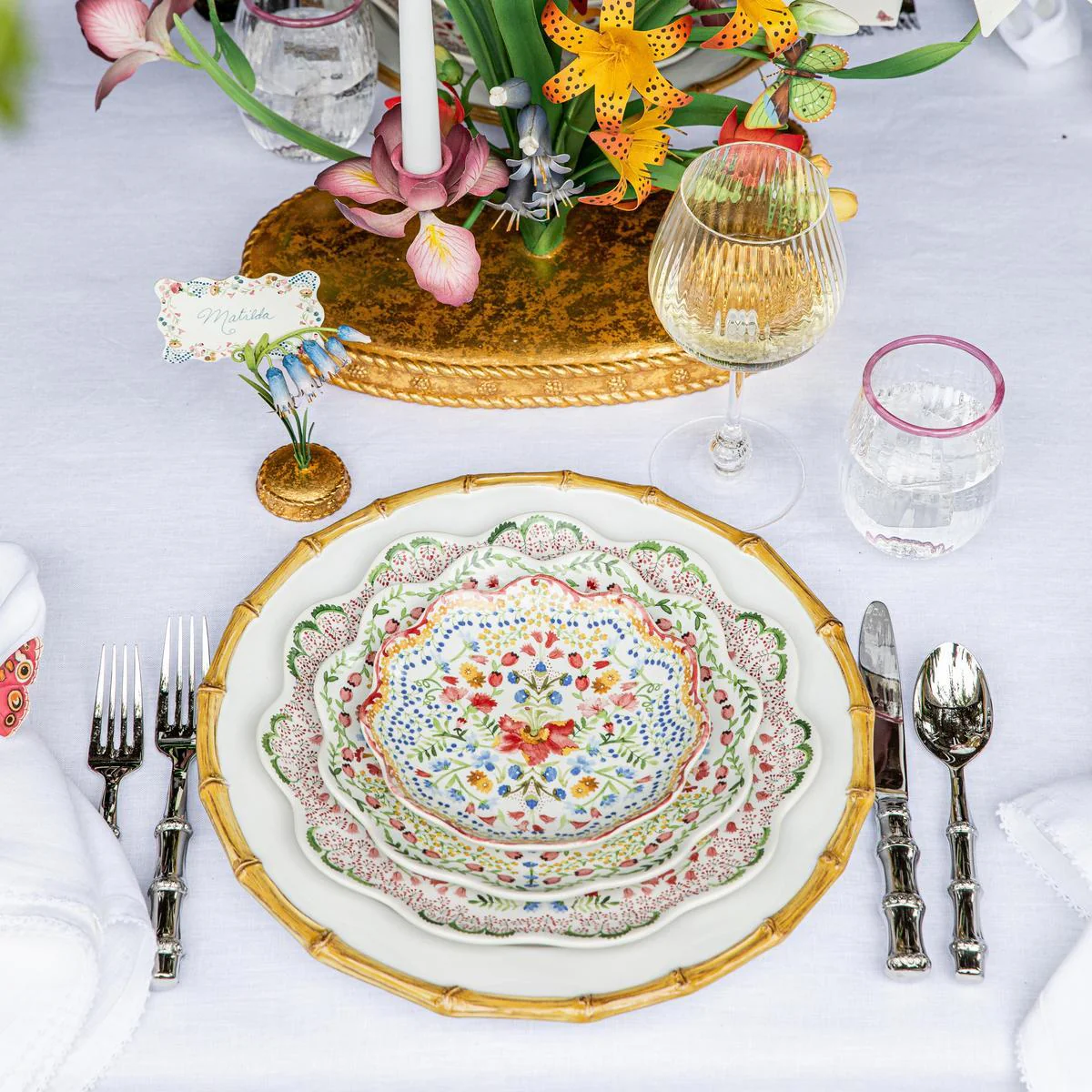 Juliska Stemless Wine Glass, Blush