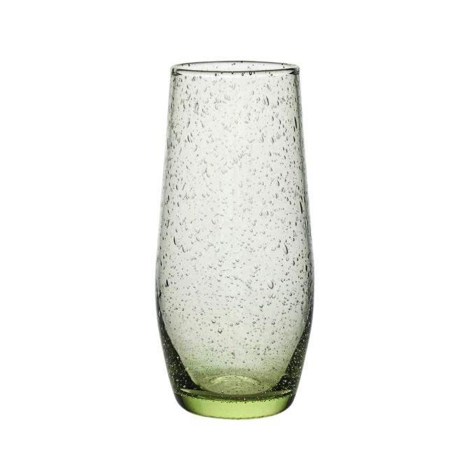 Juliska Provence Stemless Glass Flute, Basil