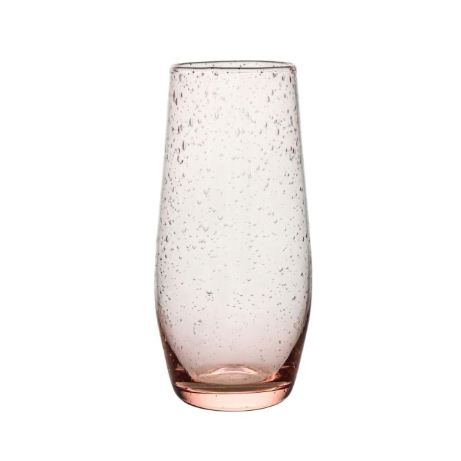 Juliska Provence Stemless Glass Flute, Blush