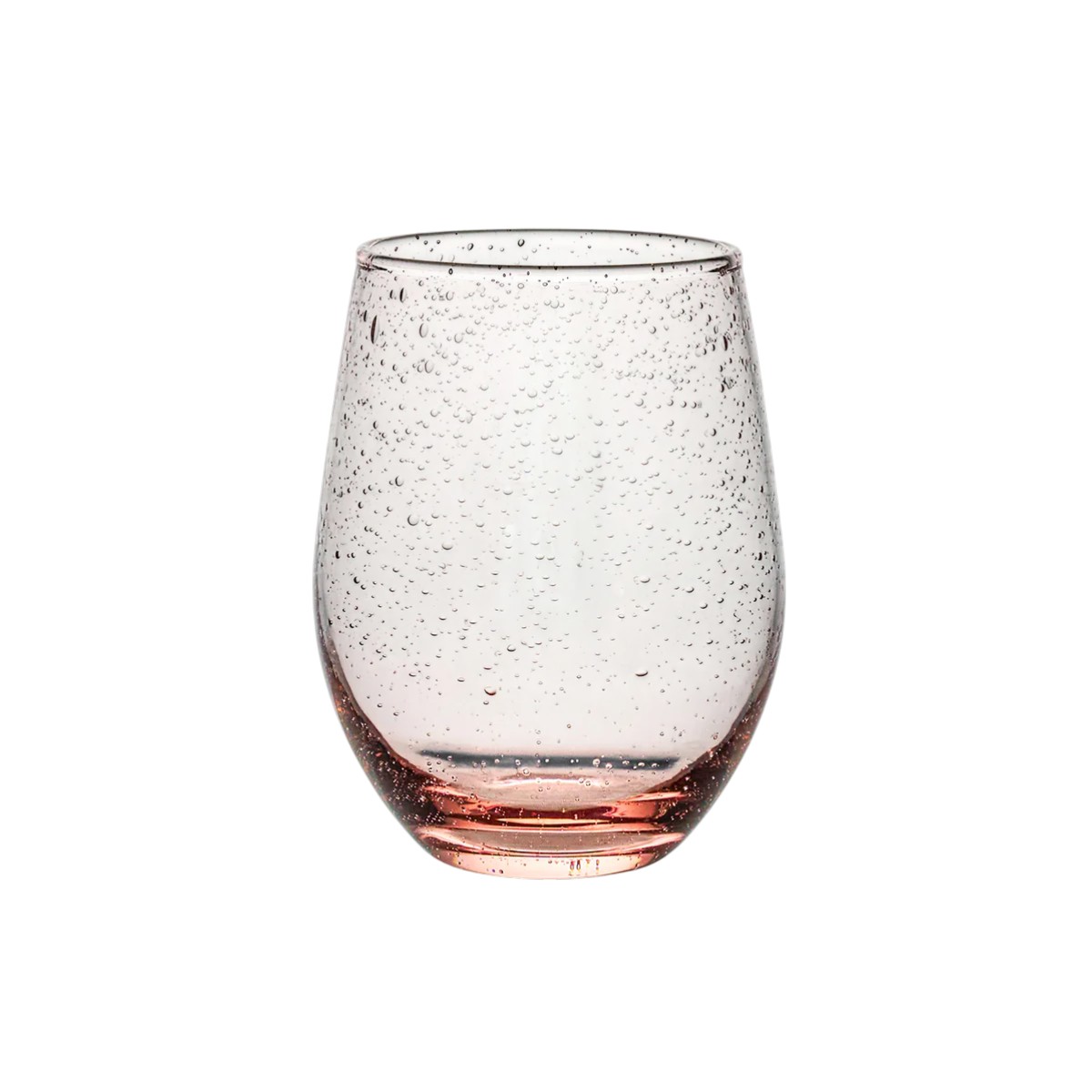 Juliska Provence Stemless Wine Glass, Blush