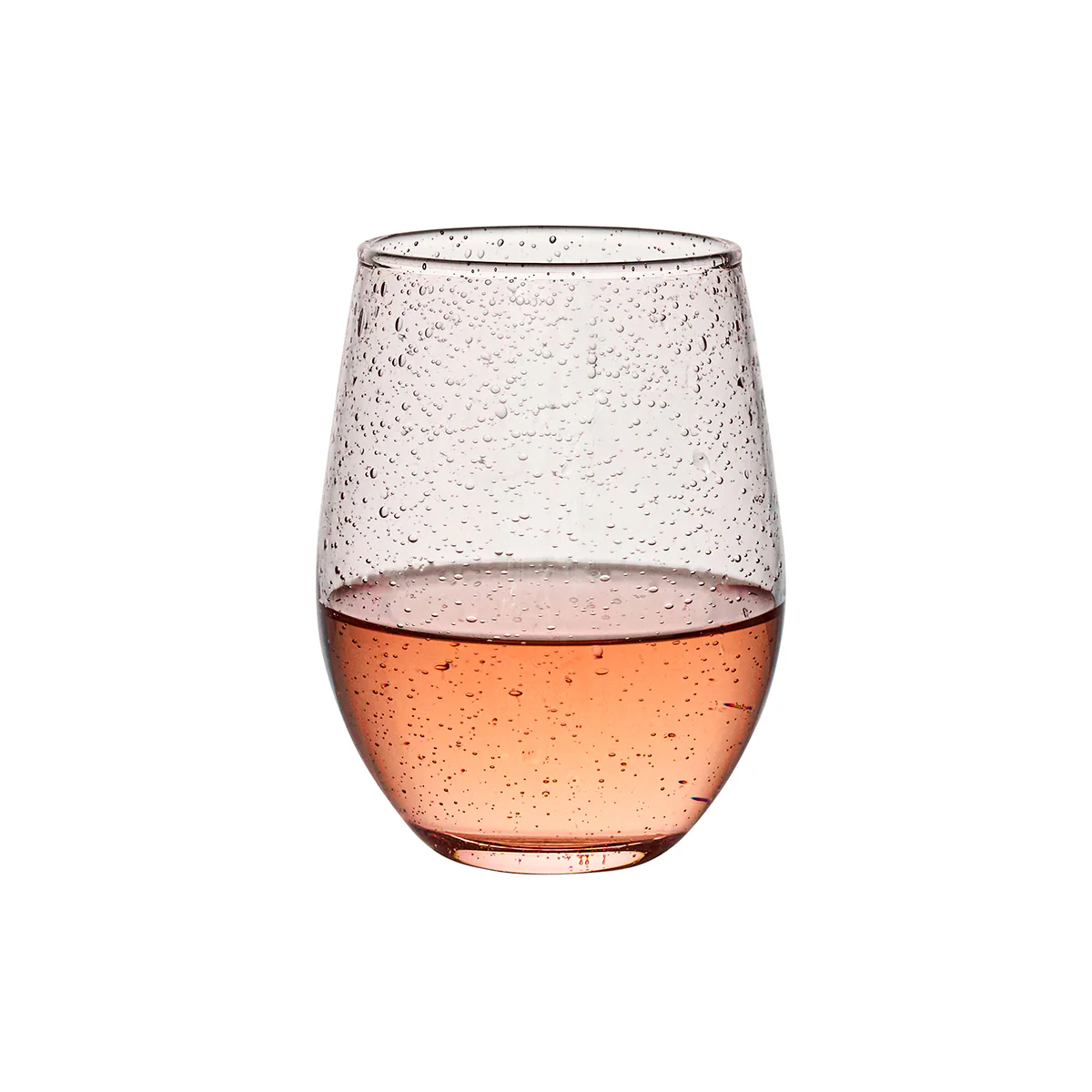 Juliska Provence Stemless Wine Glass, Blush