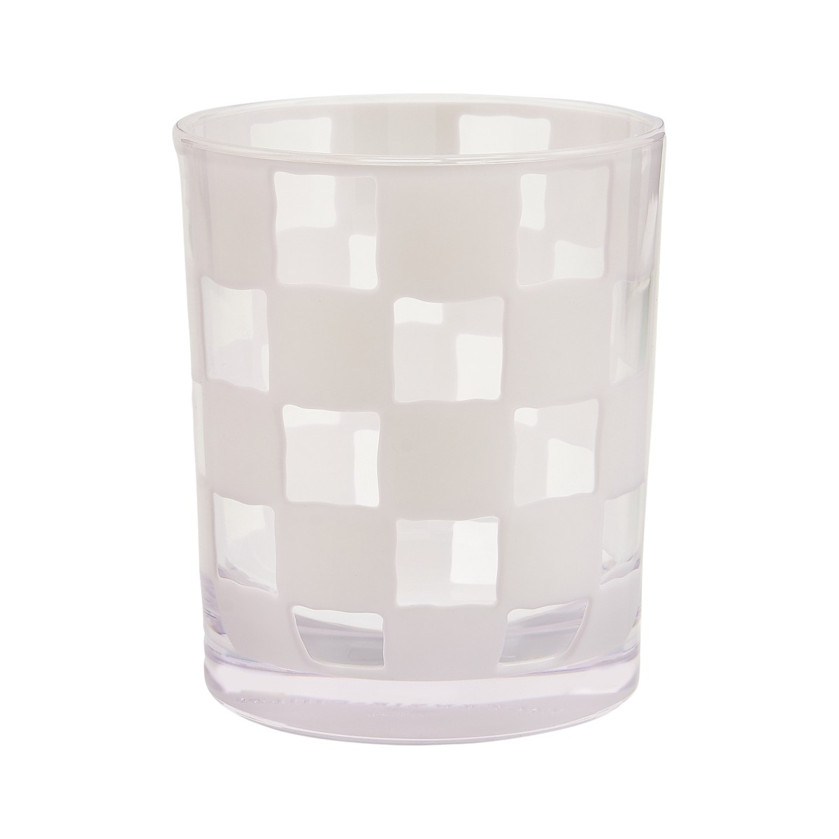 MacKenzie-Childs Set of 4 Acrylic Tumblers, White