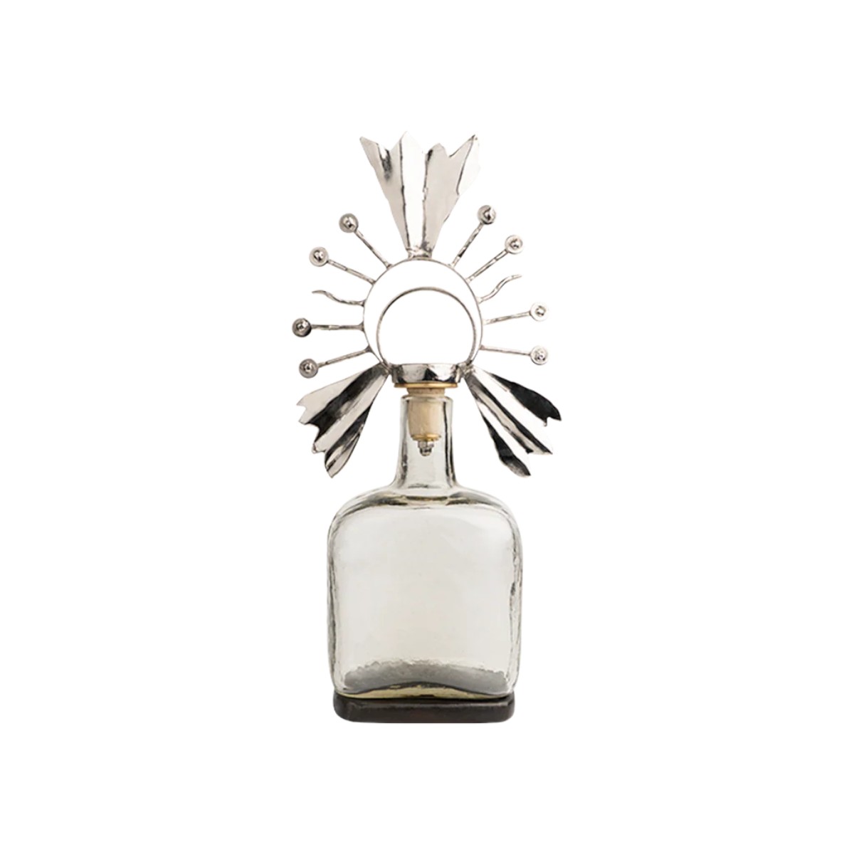 Jan Barboglio Corona D'Luz Crown Topper Decanter