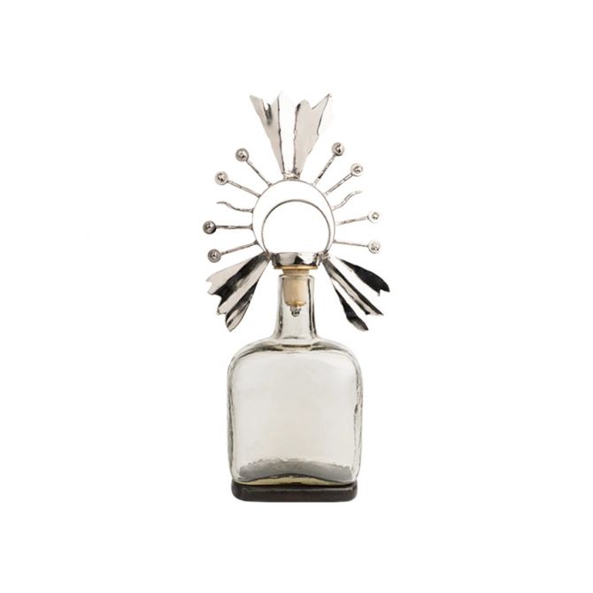 Jan Barboglio Corona D'Luz Crown Topper Decanter