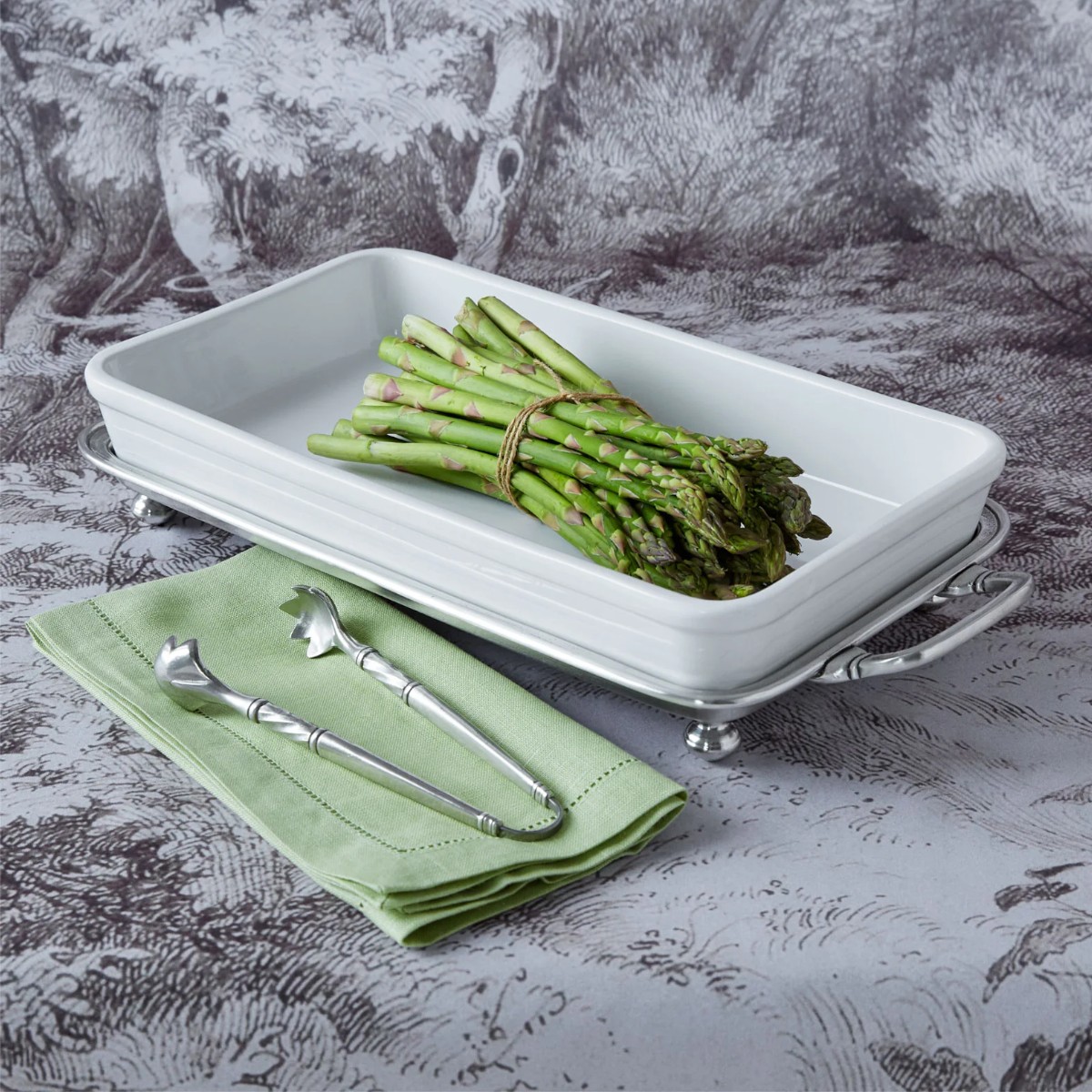 Match Pewter Ice Tongs, Small