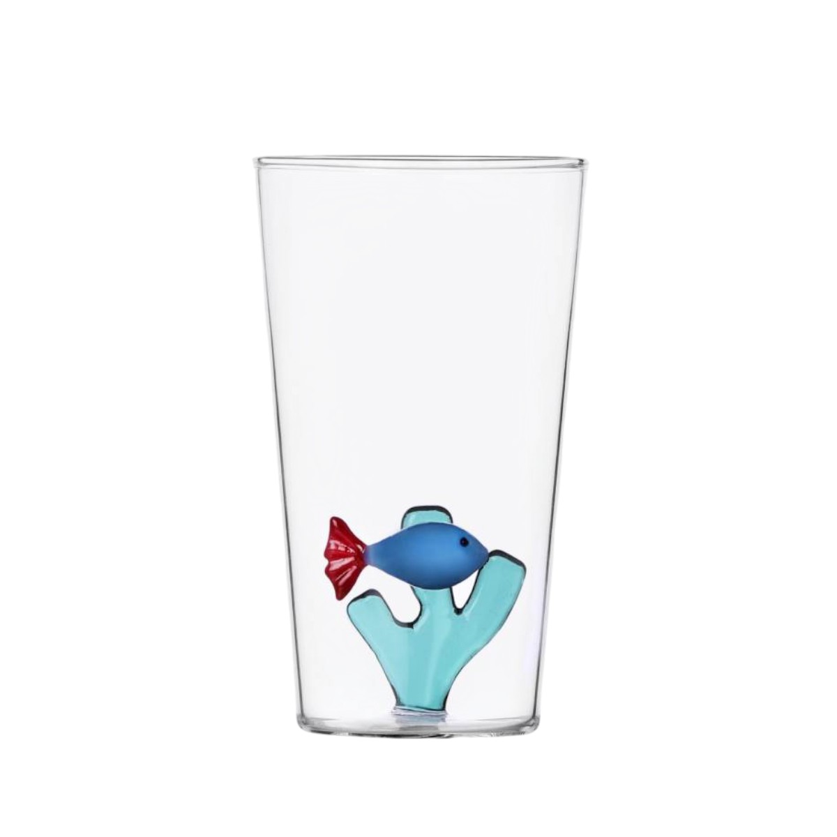 Ichendorf Blue Fish Petrol Seaweed Hiball Glass