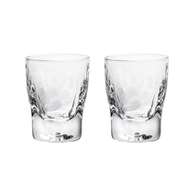 Simon Pearce Woodbury Bourbon Glasses, Set of 2