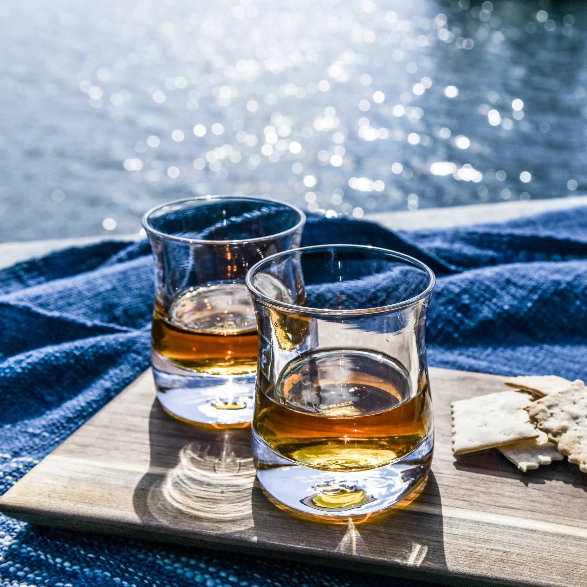 Simon Pearce Shoreham Whiskey Glasses, Set of 2