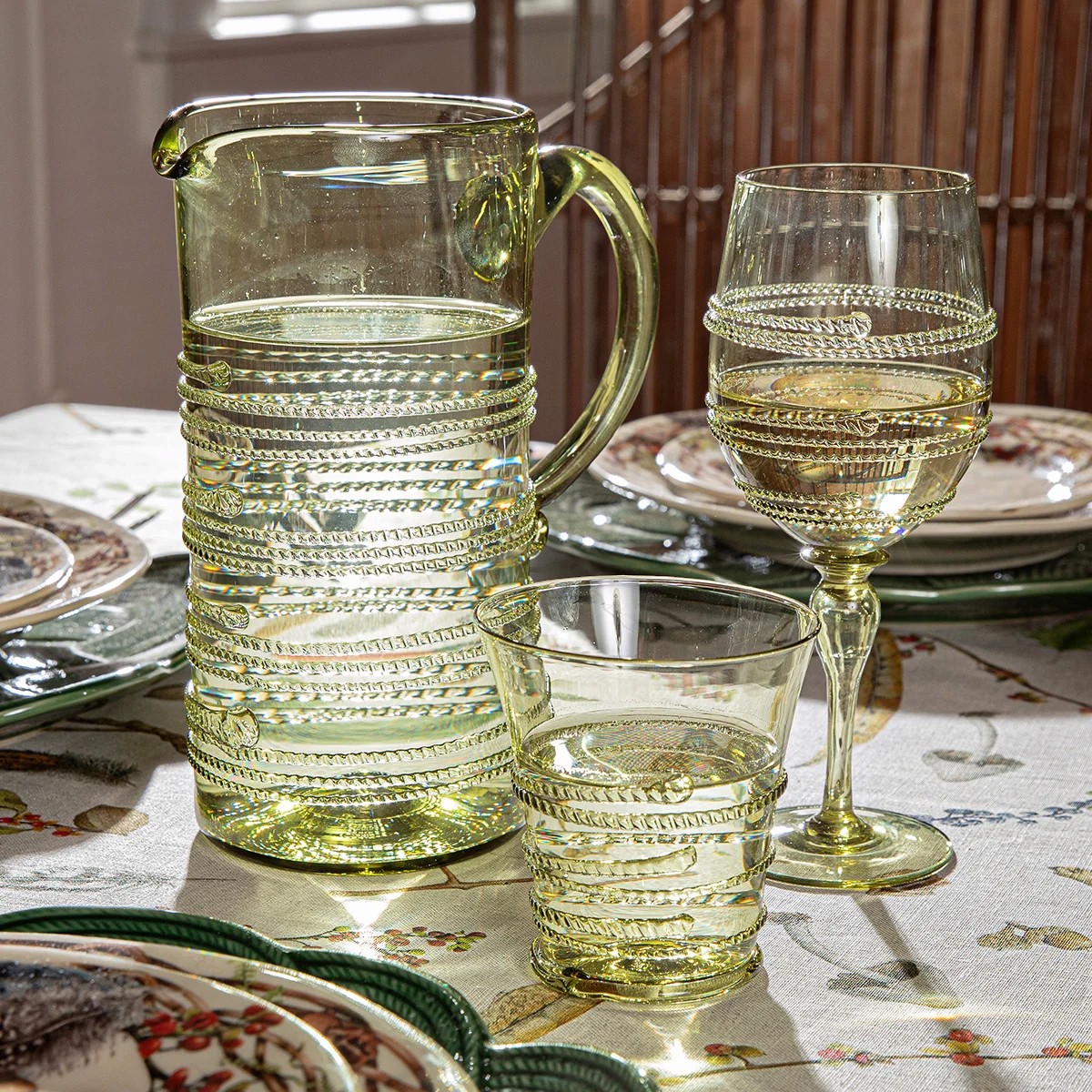Juliska Ella Small Tumbler, Green