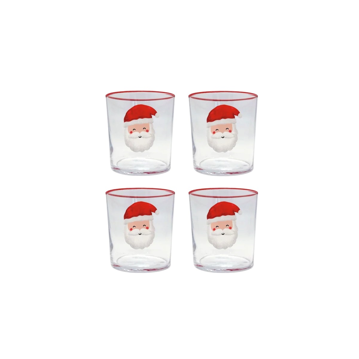 Mariposa Santa Suite of 4 Double Old Fashioned Glasses
