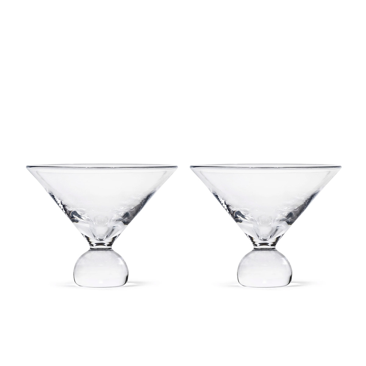 Simon Pearce Benson Martini Glasses, Set of 2