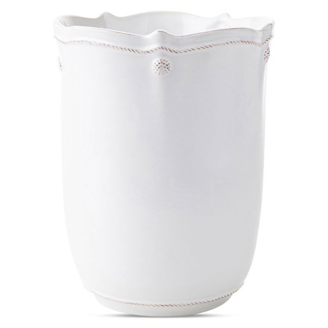 Juliska Berry and Thread Whitewash Wastebasket