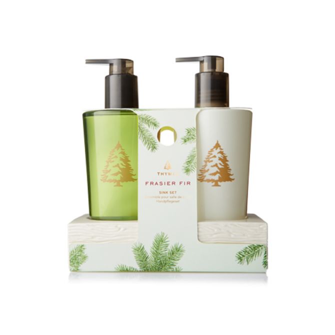 Thymes Frasier Fir Sink Set