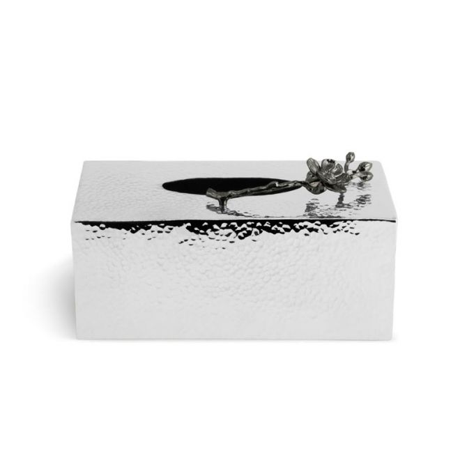Michael Aram Black Orchid Tissue Box Holder, Rectangle