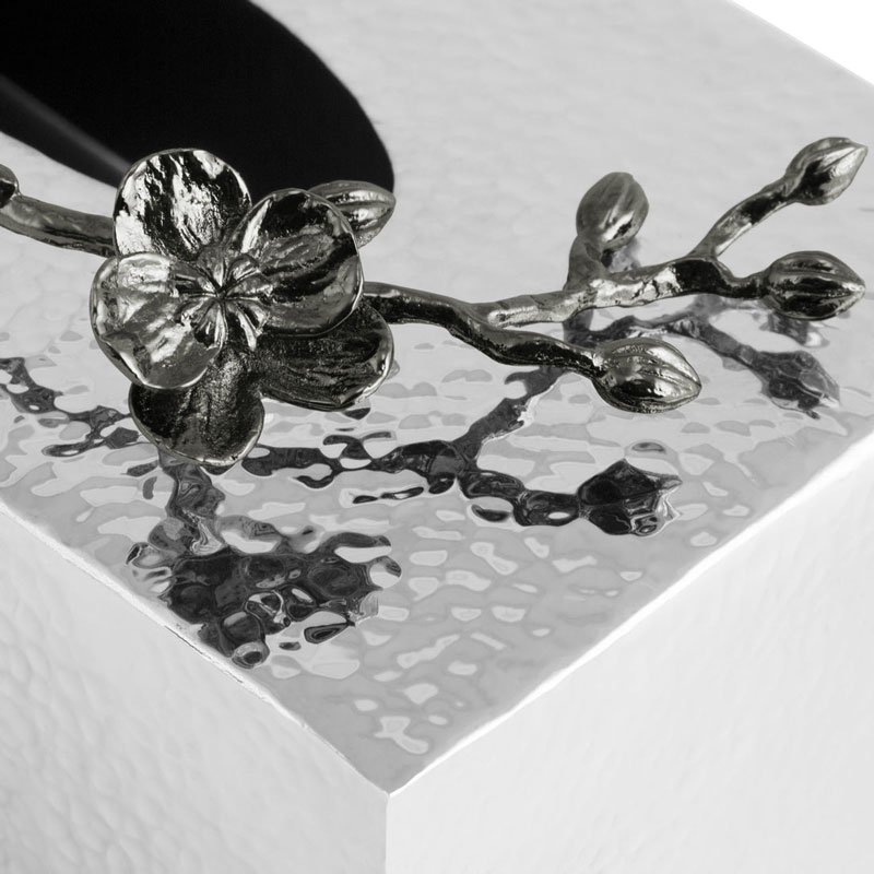 Michael Aram Black Orchid Tissue Box Holder, Rectangle