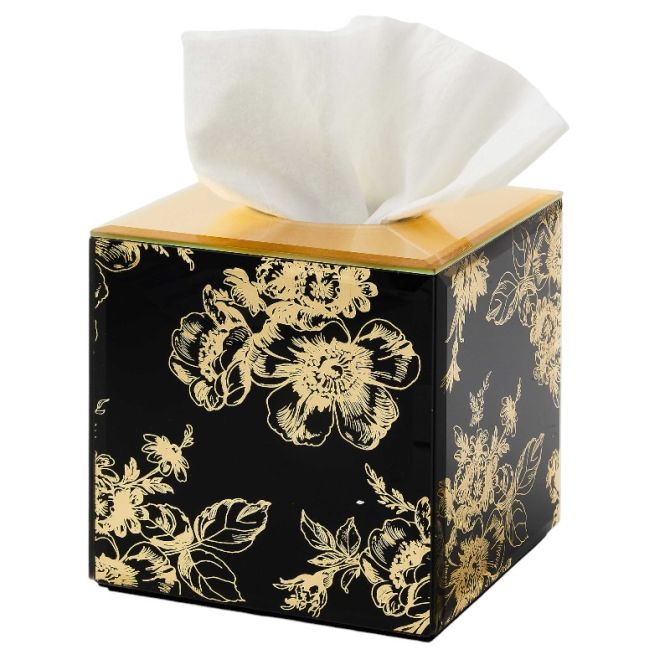 MacKenzie-Childs Twilight Toile Boutique Tissue Box Cover