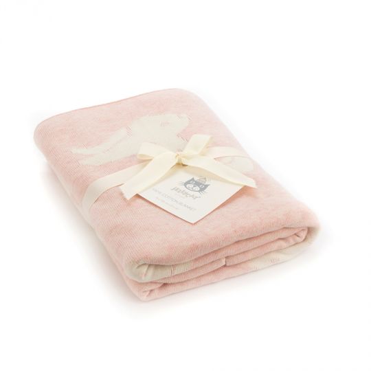 jellycat pink bunny blanket