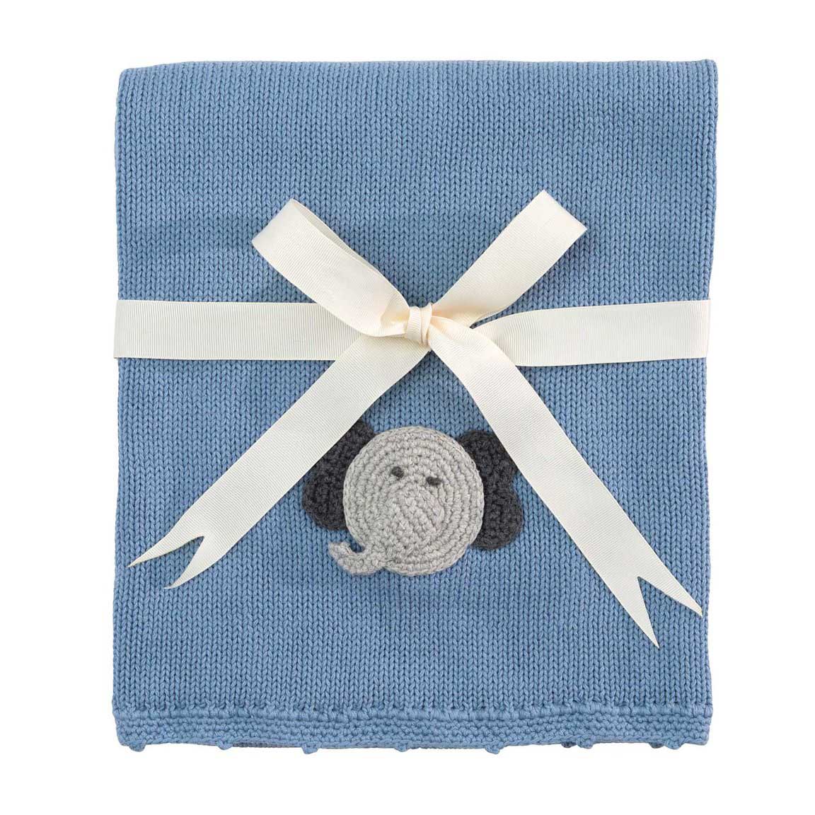 Elegant Baby Elephant Blanket 89371 Borsheims