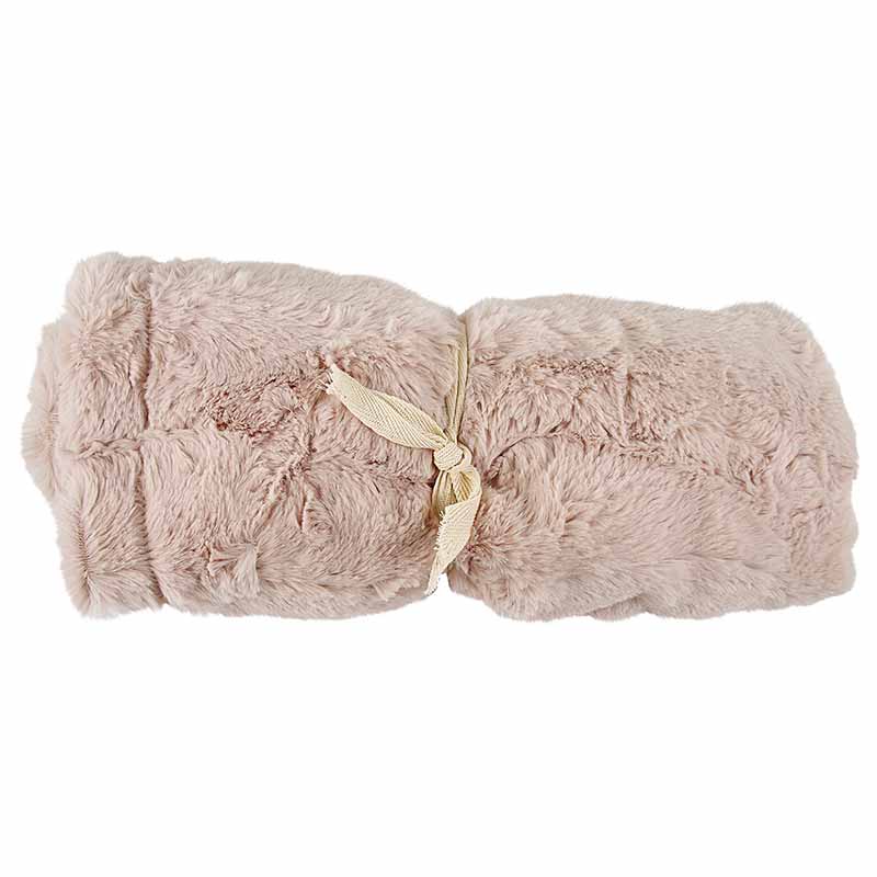 Love Bug Ice Pink Hide Blanket