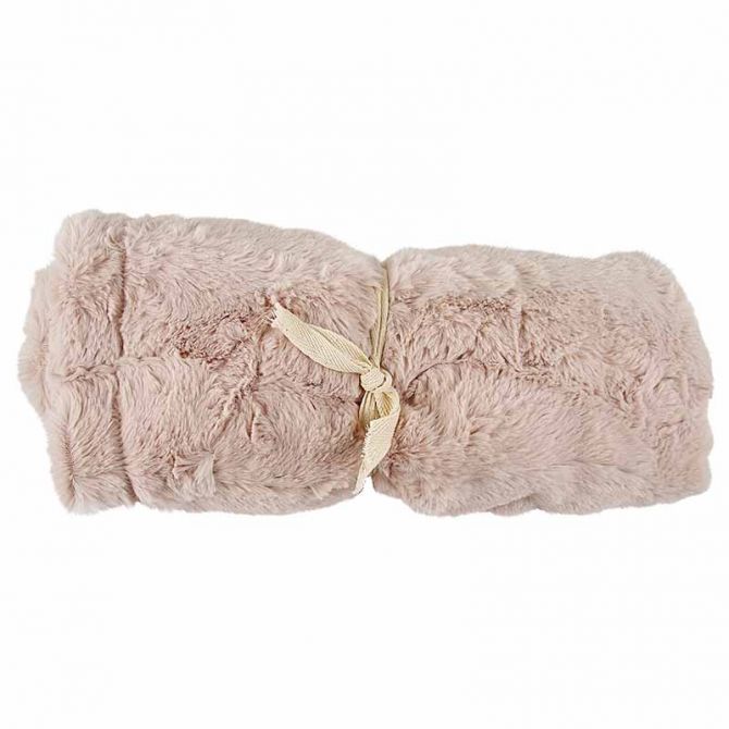Love Bug Ice Pink Hide Blanket