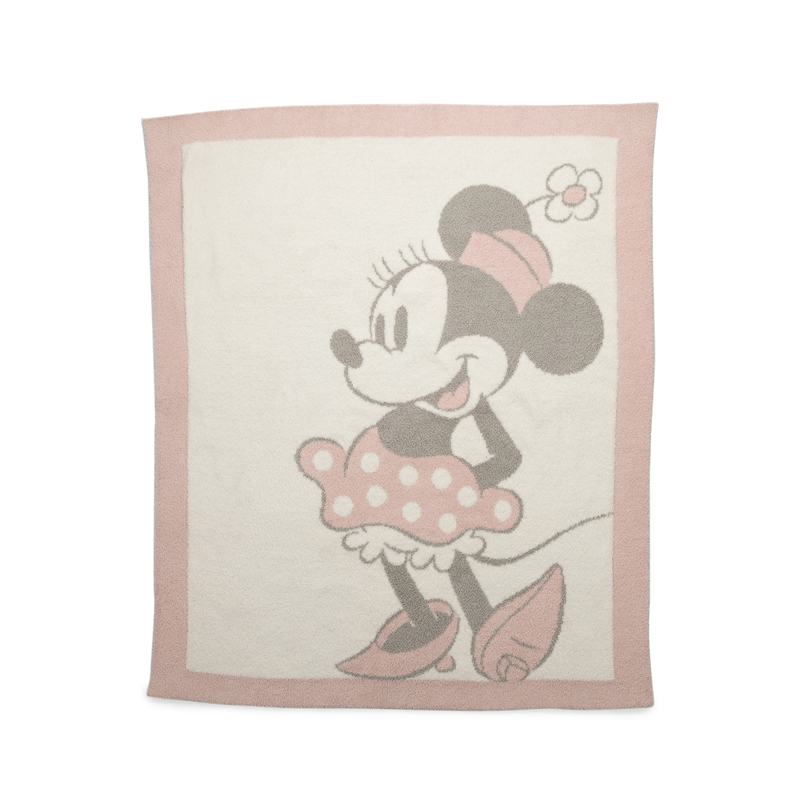Barefoot Dreams Minnie Mouse Baby Baby Blanket