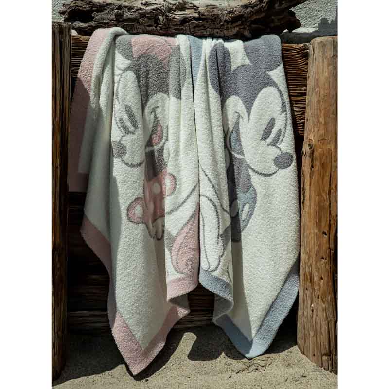 Barefoot Dreams Minnie Mouse Baby Baby Blanket