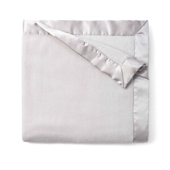 Elegant Baby Fleece Baby Stroller Blanket, Grey Coral